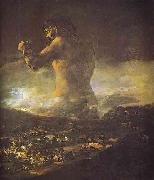 Francisco Jose de Goya The Colossus. oil painting